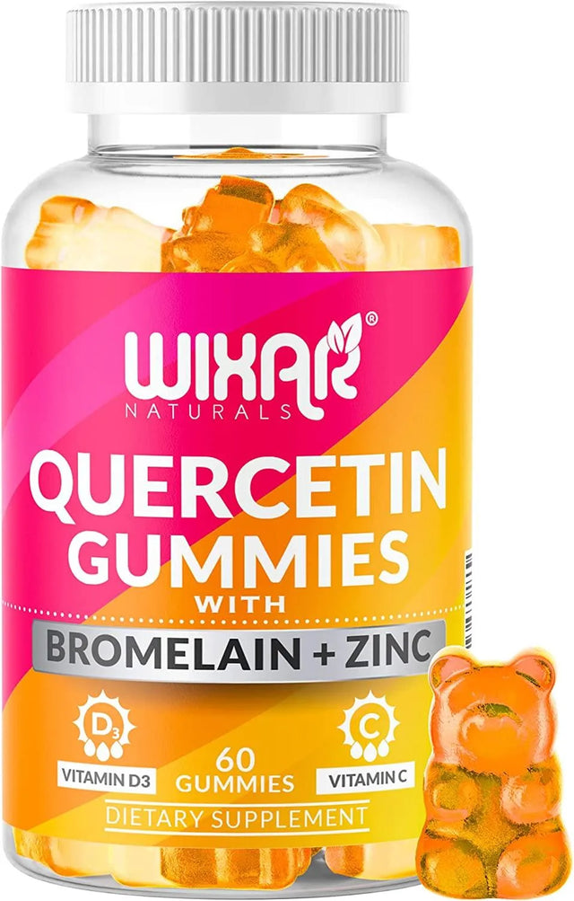 WIXAR NATURALS - WIXAR NATURALS Quercetin 500Mg. 60 Gomitas - The Red Vitamin MX - Suplementos Alimenticios - {{ shop.shopifyCountryName }}