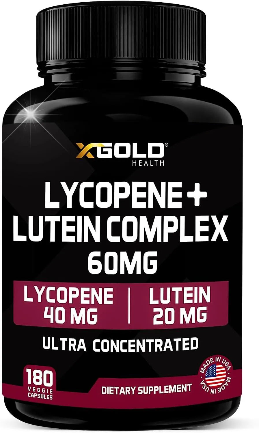 X GOLD HEALTH - X Gold Health Lycopene + Lutein 180 Capsulas - The Red Vitamin MX - Suplementos Alimenticios - {{ shop.shopifyCountryName }}