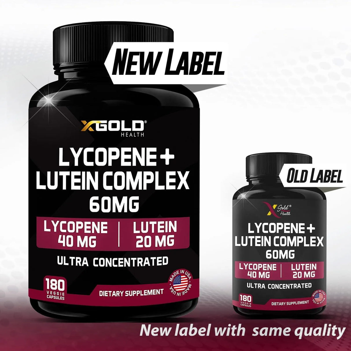 X GOLD HEALTH - X Gold Health Lycopene + Lutein 180 Capsulas - The Red Vitamin MX - Suplementos Alimenticios - {{ shop.shopifyCountryName }}