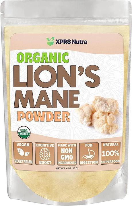 XPRS NUTRA - XPRS Nutra Organic Lion's Mane Powder 113Gr. - The Red Vitamin MX - Suplementos Alimenticios - {{ shop.shopifyCountryName }}