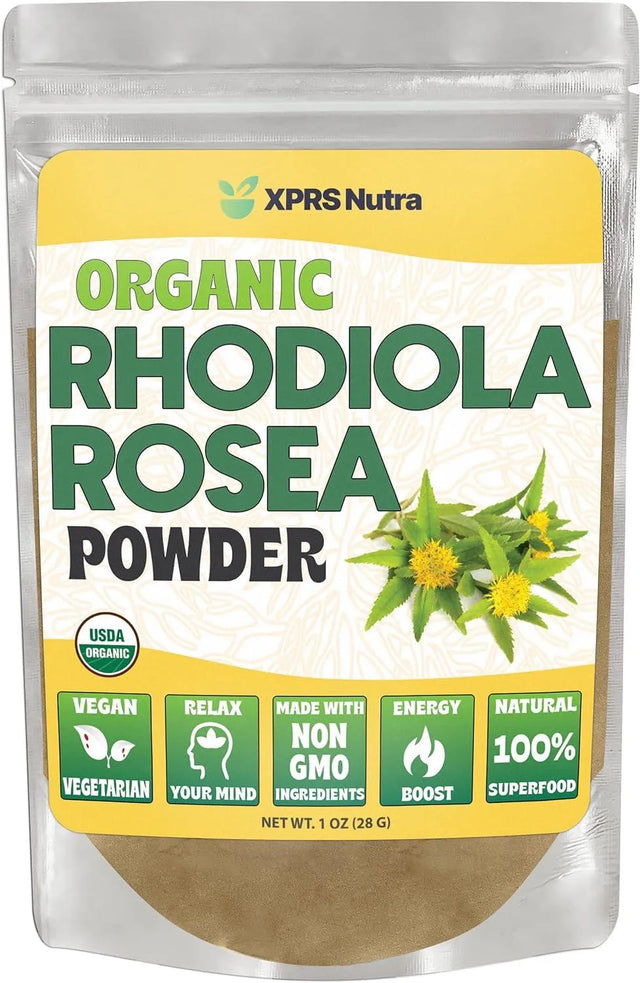 XPRS NUTRA - XPRS Nutra Organic Rhodiola Rosea Powder 1 Oz. - The Red Vitamin MX - Suplementos Alimenticios - {{ shop.shopifyCountryName }}