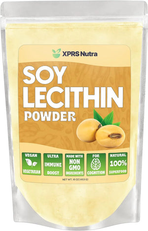 XPRS NUTRA - XPRS Nutra Soy Lecithin Powder 453Gr. - The Red Vitamin MX - Suplementos Alimenticios - {{ shop.shopifyCountryName }}