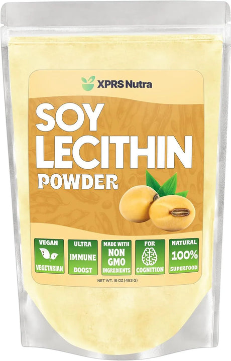 XPRS NUTRA - XPRS Nutra Soy Lecithin Powder 453Gr. - The Red Vitamin MX - Suplementos Alimenticios - {{ shop.shopifyCountryName }}