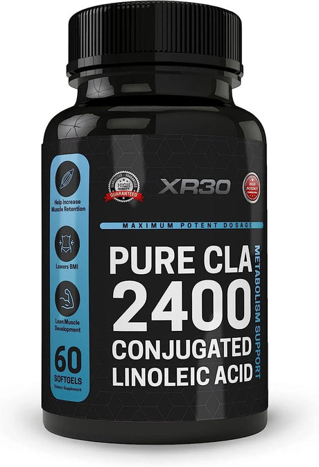 XR30 - XR30 Pure CLA 2400 Conjugated Linoleic Acid 60 Capsulas Blandas - The Red Vitamin MX - Suplementos Alimenticios - {{ shop.shopifyCountryName }}