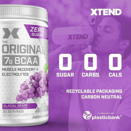 XTEND - XTEND Original BCAA Powder Glacial Grape 30 Servicios 390Gr. - The Red Vitamin MX - Suplementos Alimenticios - {{ shop.shopifyCountryName }}