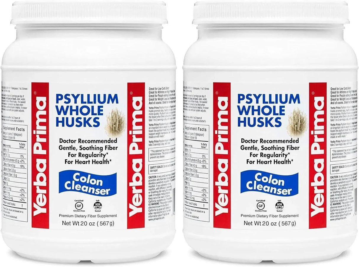 YERBA PRIMA - Yerba Prima Whole Psyllium Husk 567Gr. 2 Pack - The Red Vitamin MX - Suplementos Alimenticios - {{ shop.shopifyCountryName }}