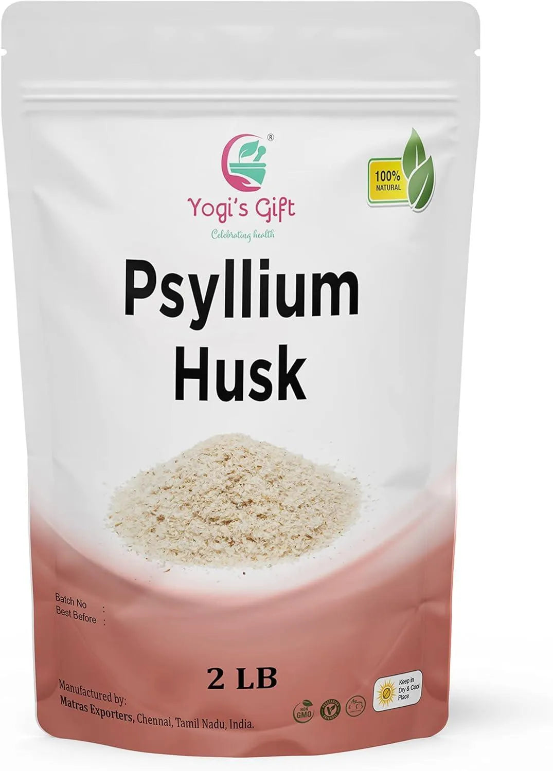 YOGI’S GIFT - YOGI’S GIFT Psyllium Husk Whole 2 Lb. - The Red Vitamin MX - Suplementos Alimenticios - {{ shop.shopifyCountryName }}