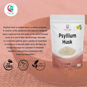 YOGI’S GIFT - YOGI’S GIFT Psyllium Husk Whole 2 Lb. - The Red Vitamin MX - Suplementos Alimenticios - {{ shop.shopifyCountryName }}