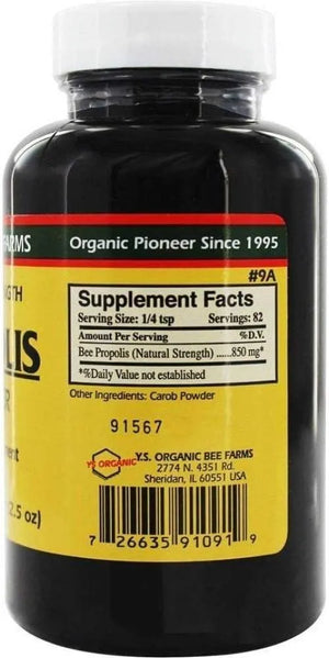 YS ECO BEE FARMS - YS Eco Bee Farms Propolis Powder 2.5 Oz. - The Red Vitamin MX - Suplementos Alimenticios - {{ shop.shopifyCountryName }}