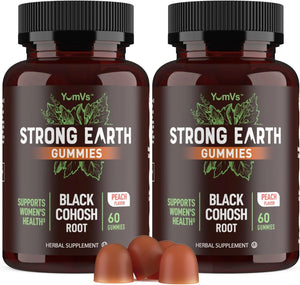 YUM-V'S - YUM-V'S Strong Earth Black Cohosh Root 50Mg. 60 Gomitas 2 Pack - The Red Vitamin MX - Suplementos Alimenticios - {{ shop.shopifyCountryName }}