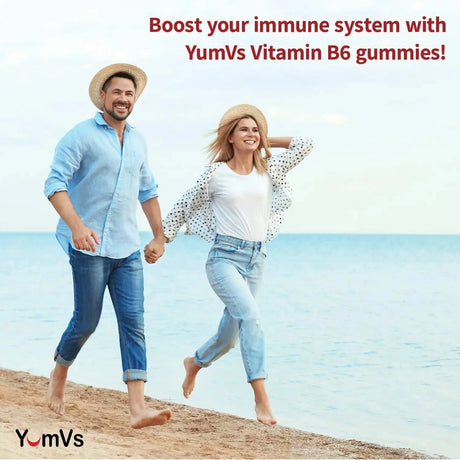 YUM-V'S - YUM-V'S Vitamin B6 Gummies 100Mg. 60 Gomitas 2 Pack - The Red Vitamin MX - Suplementos Alimenticios - {{ shop.shopifyCountryName }}