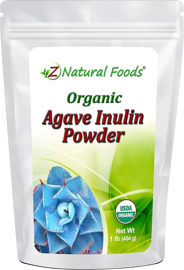 Z NATURAL FOODS - Z Natural Foods Organic Agave Inulin Powder 454Gr. - The Red Vitamin MX - Suplementos Alimenticios - {{ shop.shopifyCountryName }}