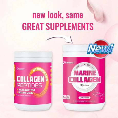 ZAMMEX - Zammex Marine Collagen Peptides Powder Unflavored 320Gr. - The Red Vitamin MX - Suplementos Alimenticios - {{ shop.shopifyCountryName }}