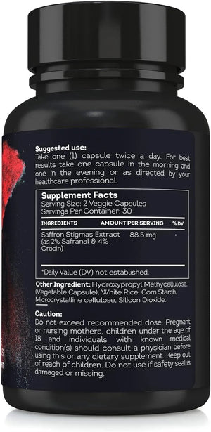 ZARAN - Zaran Saffron Extract 88.5Mg. 60 Capsulas - The Red Vitamin MX - Suplementos Alimenticios - {{ shop.shopifyCountryName }}