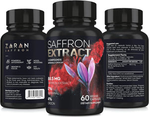 ZARAN - Zaran Saffron Extract 88.5Mg. 60 Capsulas - The Red Vitamin MX - Suplementos Alimenticios - {{ shop.shopifyCountryName }}