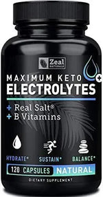 ZEAL NATURALS - Zeal Naturals Keto Electrolyte 120 Capsulas - The Red Vitamin MX - Suplementos Alimenticios - {{ shop.shopifyCountryName }}