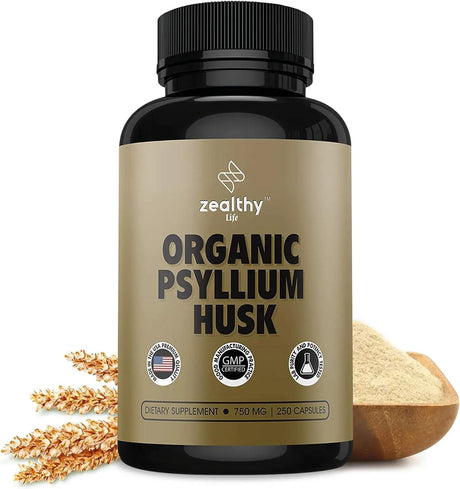 ZEALTHY - Zealthy Life Psyllium Husk 250 Capsulas - The Red Vitamin MX - Suplementos Alimenticios - {{ shop.shopifyCountryName }}