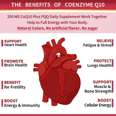 ZEBORA - ZEBORA CoQ10-200Mg. 120 Capsulas Blandas - The Red Vitamin MX - Suplementos Alimenticios - {{ shop.shopifyCountryName }}