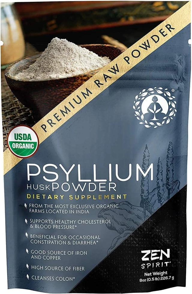 ZEN LIFE - Zen Spirit Organic Psyllium Husk Powder 226.7Gr. - The Red Vitamin MX - Suplementos Alimenticios - {{ shop.shopifyCountryName }}