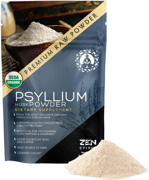 ZEN LIFE - Zen Spirit Organic Psyllium Husk Powder 226.7Gr. - The Red Vitamin MX - Suplementos Alimenticios - {{ shop.shopifyCountryName }}