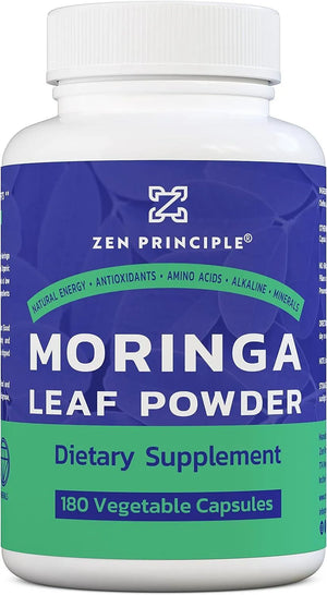 ZEN PRINCIPLE - Zen Principle Organic Moringa Oleifera 180 Capsulas - The Red Vitamin MX - Suplementos Alimenticios - {{ shop.shopifyCountryName }}