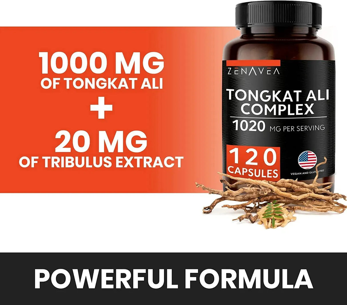 ZENAVEA - Zenavea Tongkat Ali 1000Mg. 120 Capsulas - The Red Vitamin MX - Suplementos Alimenticios - {{ shop.shopifyCountryName }}