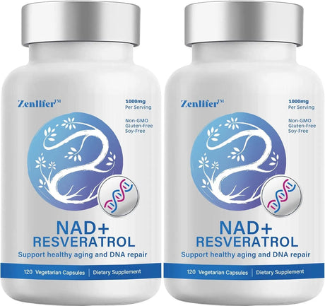 ZENLIFER - Zenlifer NAD+ 1000Mg. Resveratrol Boosting Supplement - The Red Vitamin MX - Suplementos Alimenticios - {{ shop.shopifyCountryName }}