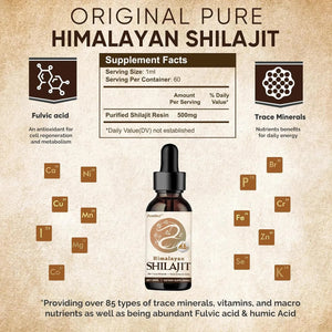 ZENLIFER - Zenlifer Shilajit Pure Himalayan Organic Shilajit Resin Liquid Drops Oil 60Ml. - The Red Vitamin MX - Suplementos Alimenticios - {{ shop.shopifyCountryName }}