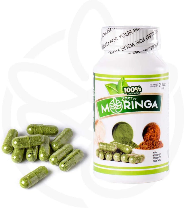 ZEST OF MORINGA - Zest Of Moringa Moringa Oleifera 500Mg. 100 Capsulas - The Red Vitamin MX - Suplementos Alimenticios - {{ shop.shopifyCountryName }}