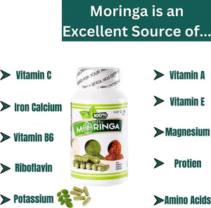 ZEST OF MORINGA - Zest Of Moringa Moringa Oleifera 500Mg. 100 Capsulas - The Red Vitamin MX - Suplementos Alimenticios - {{ shop.shopifyCountryName }}