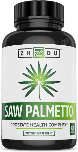 ZHOU - Zhou Nutrition Saw Palmetto Extract 500Mg. 100 Capsulas - The Red Vitamin MX - Suplementos Alimenticios - {{ shop.shopifyCountryName }}