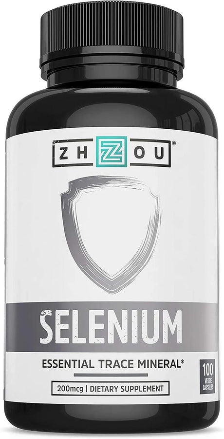 ZHOU - Zhou Selenium 200mcg 100 Capsulas - The Red Vitamin MX - Suplementos Alimenticios - {{ shop.shopifyCountryName }}