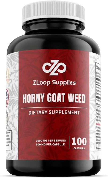 ZLOOP SUPPLIES - ZLoop Supplies Horny Goat Weed 100 Capsulas - The Red Vitamin MX - Suplementos Alimenticios - {{ shop.shopifyCountryName }}