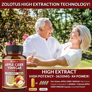 ZOLOTUS - Zolotus 7 in 1 Apple Cider Vinegar 90 Capsulas - The Red Vitamin MX - Suplementos Alimenticios - {{ shop.shopifyCountryName }}