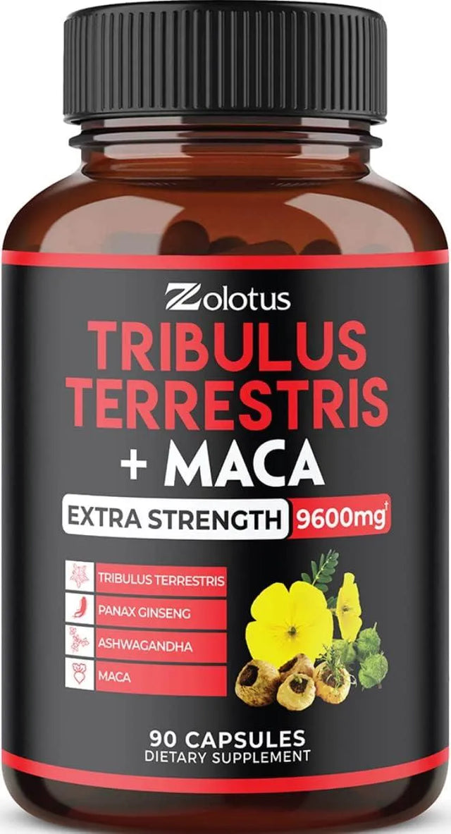 ZOLOTUS - Zolotus Premium Tribulus Terrestris Maca 9600Mg. 90 Capsulas - The Red Vitamin MX - Suplementos Alimenticios - {{ shop.shopifyCountryName }}