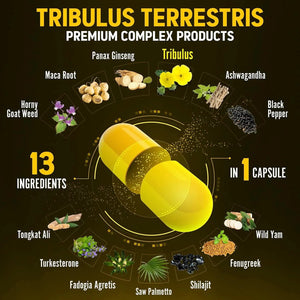 ZOLOTUS - Zolotus Tribulus Terrestris 13 In 1 16000Mg. 120 Capsulas - The Red Vitamin MX - Suplementos Alimenticios - {{ shop.shopifyCountryName }}