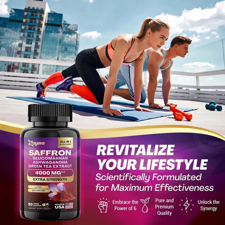 ZOYAVA - Zoyava Saffron Supplement 6 in 1 60 Capsulas - The Red Vitamin MX - Suplementos Alimenticios - {{ shop.shopifyCountryName }}