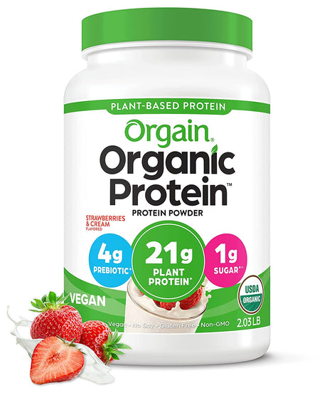Orgain Organic Vegan Protein Powder 2.03Lb - The Red Vitamin MX