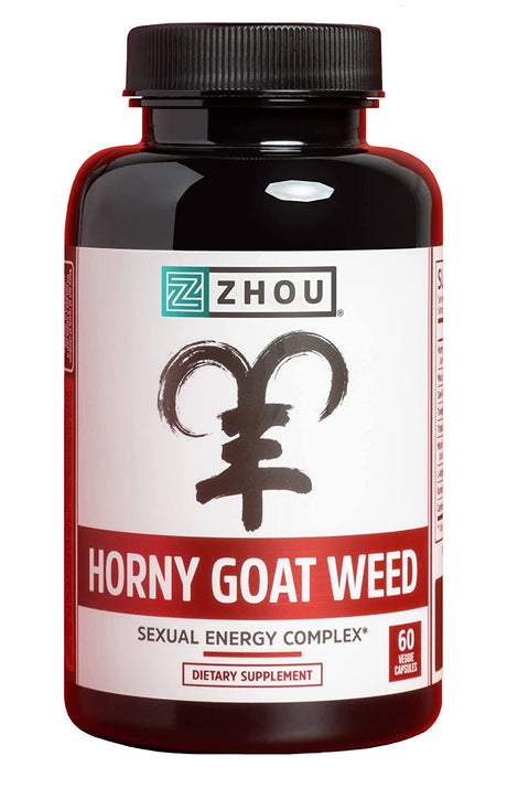 Zhou Horny Goat Weed 60 Capsulas - The Red Vitamin MX