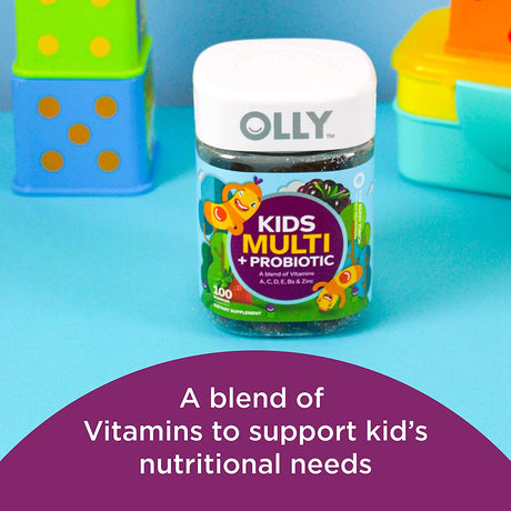 OLLY Kids Multi + Probiotic 70 Gomitas - The Red Vitamin MX