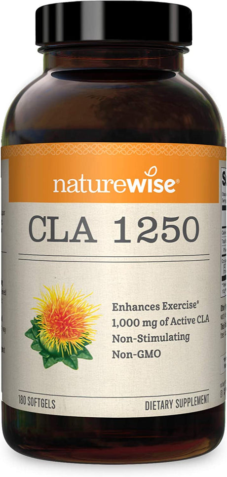 Naturewise CLA 1250 1000Mg. 180 Capsulas - The Red Vitamin MX