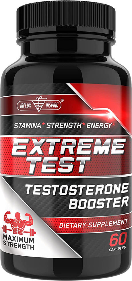 Influx Inspire Extreme Test Testosterone Booster 60 Capsulas - The Red Vitamin MX