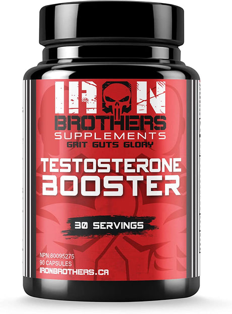 Iron Brothers Supplements Testosterone Booster 90 Capsulas - The Red Vitamin MX