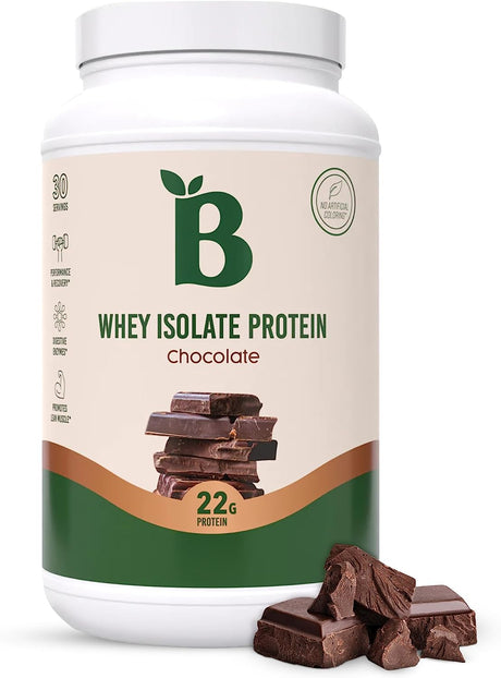Bloom Nutrition Whey Isolate Protein Powder 30 Servicios - The Red Vitamin MX - Suplementos Alimenticios - BLOOM NUTRITION