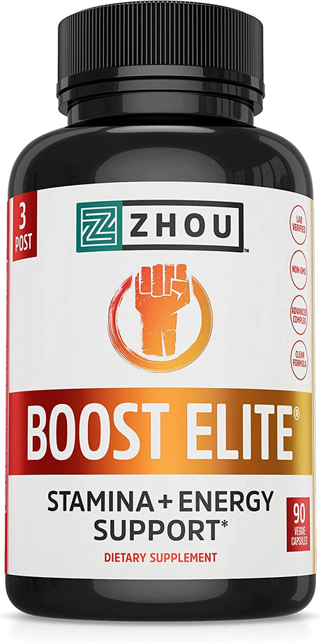 Zhou Boost Elite Test Booster 90 Capsulas - The Red Vitamin MX