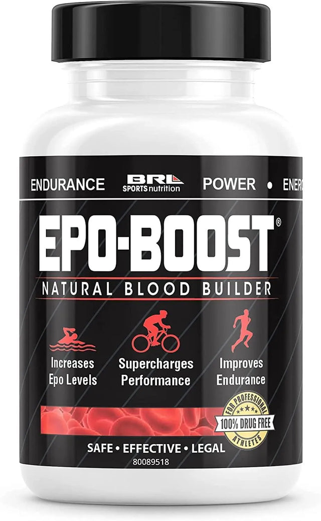 BRL SPORTS NUTRITION - EPO-BOOST Natural Blood Builder 120 Capsulas - The Red Vitamin MX - Suplementos Alimenticios - {{ shop.shopifyCountryName }}