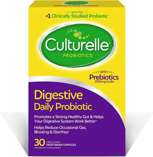 CULTURELLE - Culturelle Daily Probiotic Capsules For Men and Women 30 Capsulas - The Red Vitamin MX - Suplementos Alimenticios - {{ shop.shopifyCountryName }}