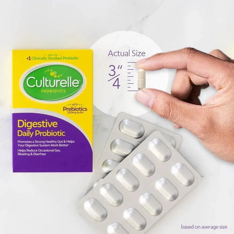 CULTURELLE - Culturelle Daily Probiotic Capsules For Men and Women 30 Capsulas - The Red Vitamin MX - Suplementos Alimenticios - {{ shop.shopifyCountryName }}