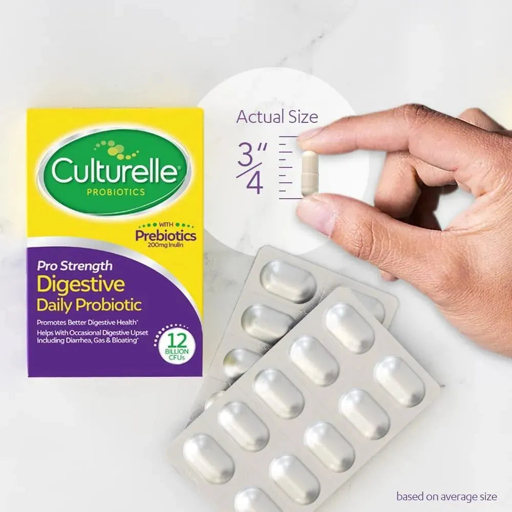 CULTURELLE - Culturelle Pro Strength Daily Probiotic for Women & Men 60 Capsulas - The Red Vitamin MX - Suplementos Alimenticios - {{ shop.shopifyCountryName }}