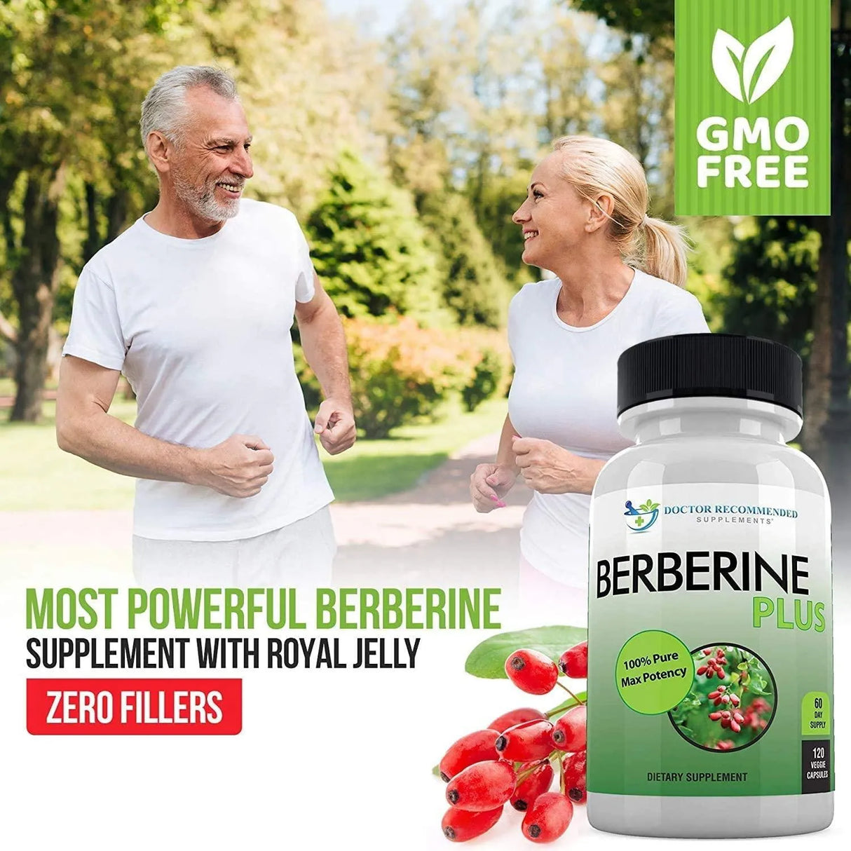 DOCTOR RECOMMENDED SUPPLEMENTS - Doctor Recommended Supplements Berberine Plus 1200Mg. 120 Capsulas - The Red Vitamin MX - Suplementos Alimenticios - {{ shop.shopifyCountryName }}